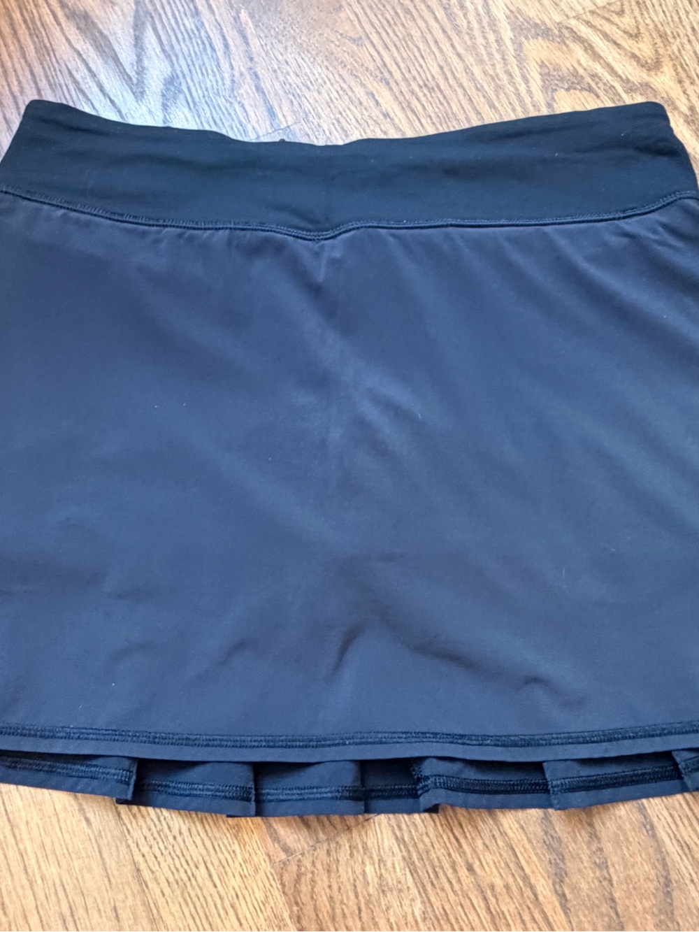 lululemon athletica Black Pacesetter Skirt with Built-In Shorts 6tall